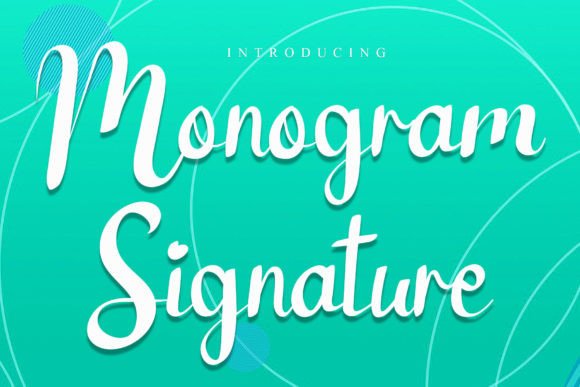 A Designer’s Practical Review of the Monogram Signature Font