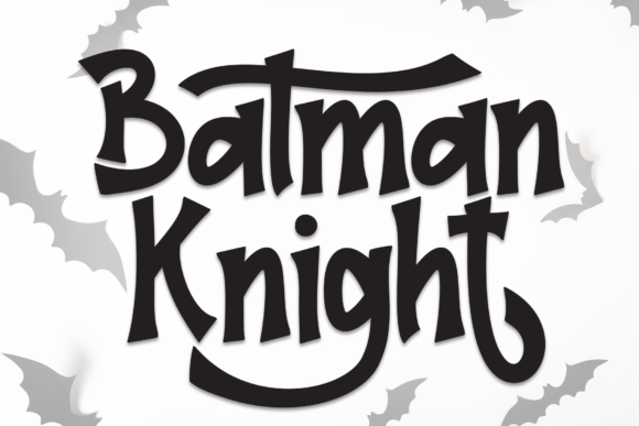 Batman Knight: A Handwritten Font for Campaign Energy