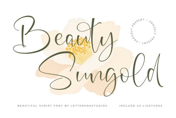 Beauty Sungold: A Font That Makes Campaign Messages Feel Personal