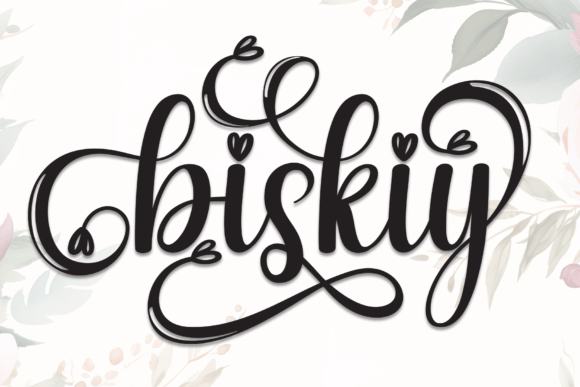 Biskiy: The Handwritten Font for a Warm, Friendly Brand
