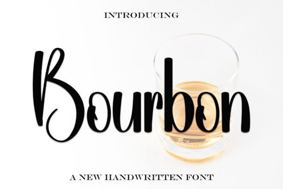 Bourbon: A Charming Script Font for Crafters and Product Creators
