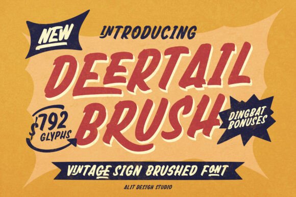 Deertail Brush Font: A Review for Brand Designers