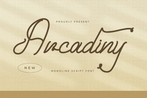 Exploring Arcadiny: A Versatile Handwritten Font for Branding