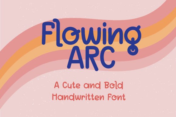 Flowing Arc Font: A Friendly Script Typeface for Modern Web Design