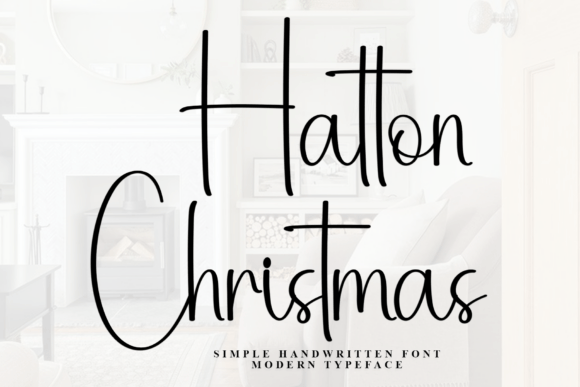 Hatton Christmas: A Versatile Handwritten Font for Branding