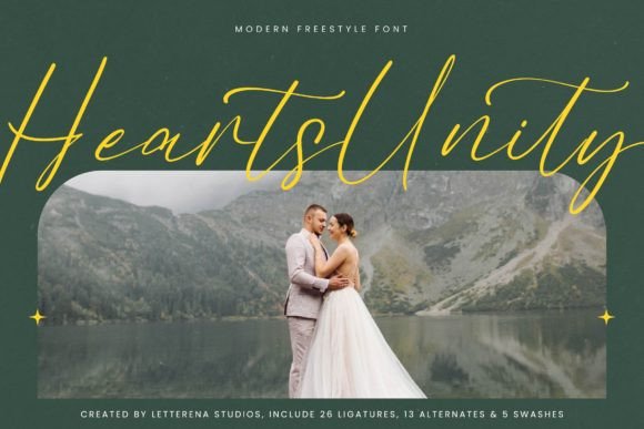 Hearts Unity: A Modern Font for Digital Branding
