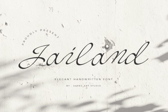 Jailand: The Signature Font That Makes Your Brand Feel Like Home
