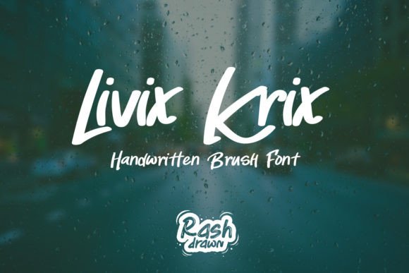 Livixkrix: A Font That Found Its Way Into My Favorite Branding Project