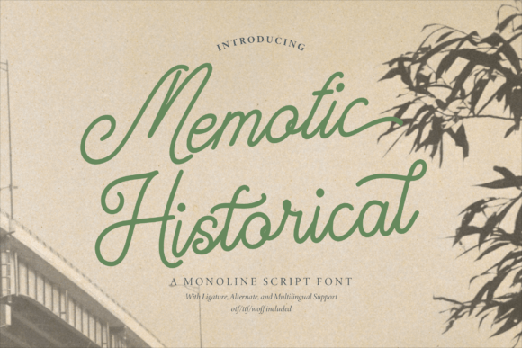 Memotic Historical: The Campaign Font for Timeless Messages