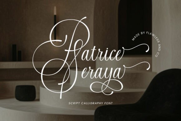 Patrice Seraya: An Elegant Script Font for Digital Design