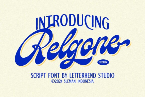 Relgone: The Elegant Script Font That Elevates Online Branding