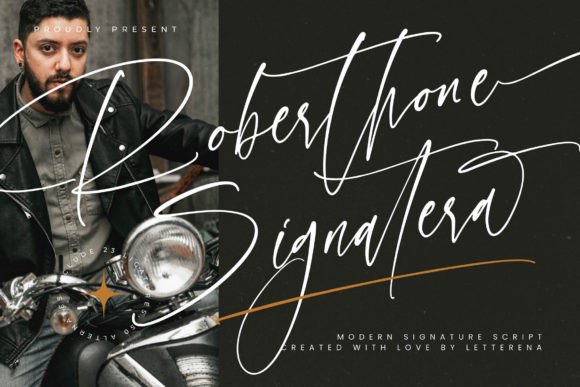 Roberthone Signatera: A Bold Script for Confident Projects