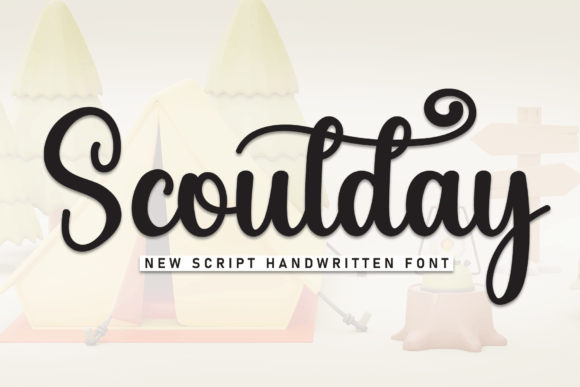 Scoutday: An Editorial Designer's Favorite Script Font