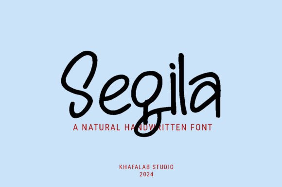 Segila: A Playful Font for Crafters and Small Businesses