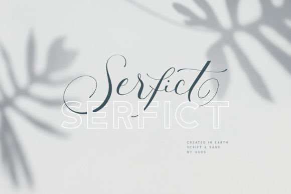 Serfict: A Modern Font Duo for Digital Branding