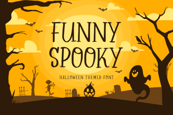 The Editorial Appeal of Funny Spooky: A Halloween Font with a Friendly Character
