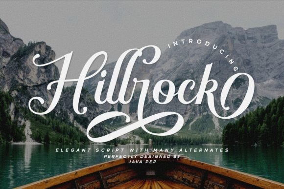The Hillrock Font and Its Role in Editorial Design