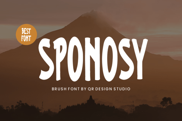 The Sponosy Font: A Friendly Touch for Digital Design