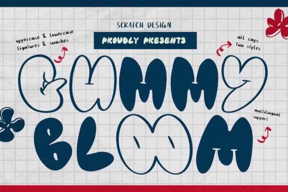 Using Gummy Bloom Font: A Real Campaign Design Review