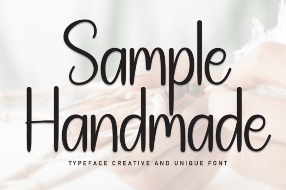 Using the Sample Handmade Font in Campaign Design